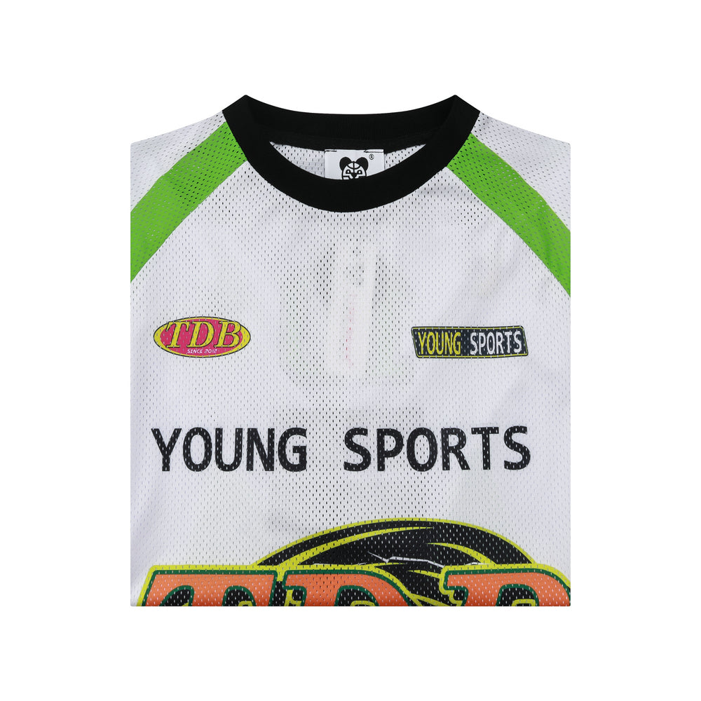 ✥𝔾𝕣𝕠𝕦𝕟𝕕ℤ𝕖𝕣𝕠®✥Deluxe2024年/美式嘻哈復古運動網眼透氣長袖機車風上衣AW02