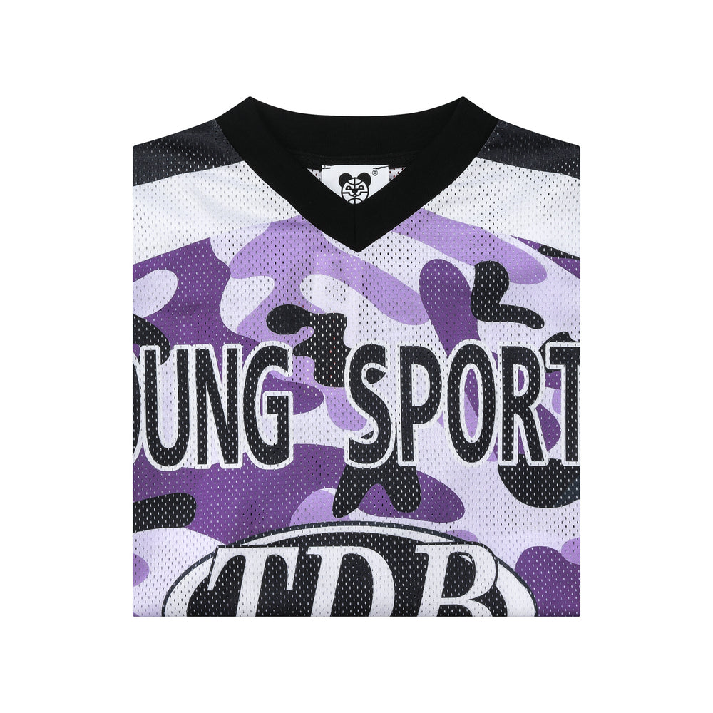 ✥𝔾𝕣𝕠𝕦𝕟𝕕ℤ𝕖𝕣𝕠®✥Deluxe2024年/美式嘻哈復古運動網眼亮色迷彩透氣長袖上衣CW01