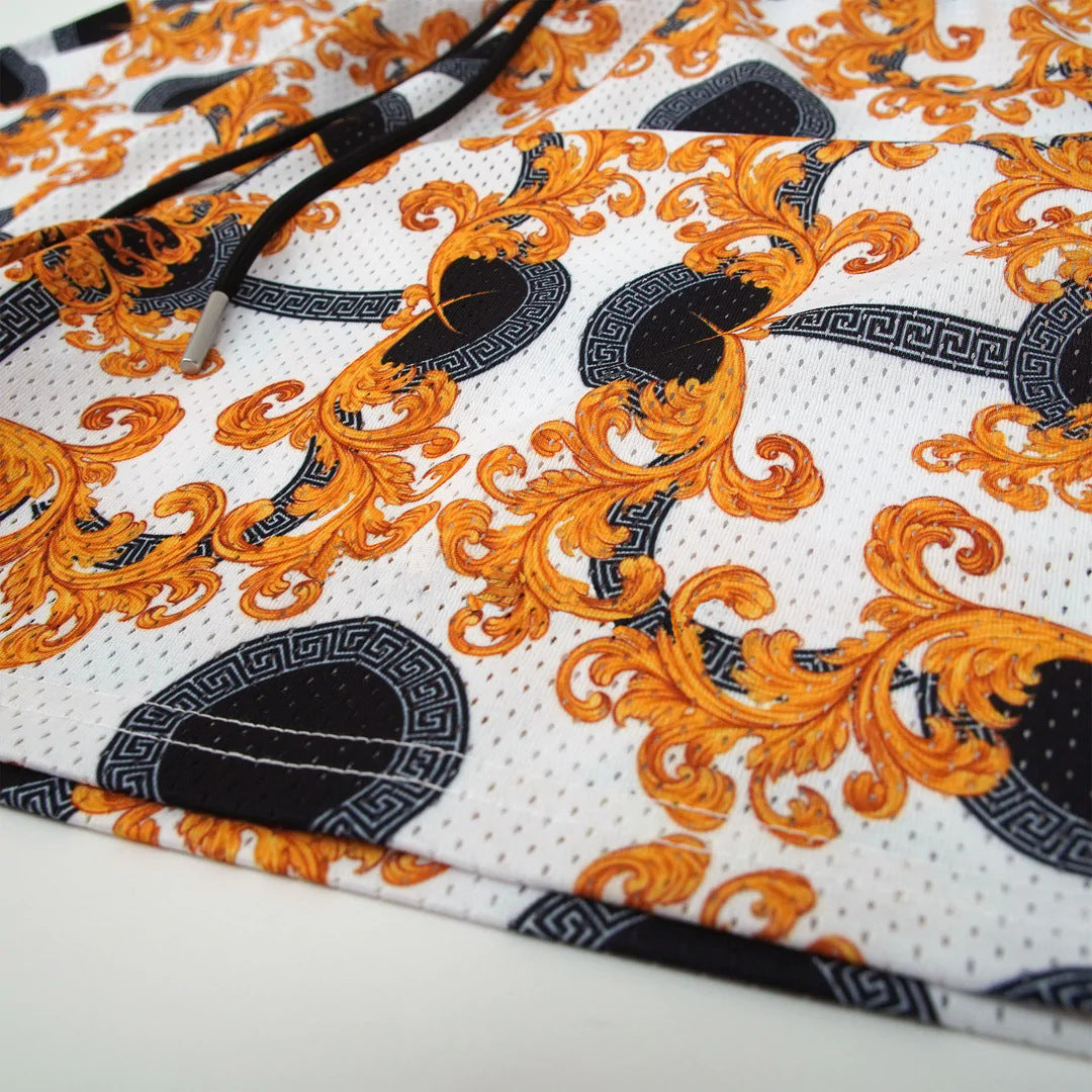 G.Z 邁阿密南岸✥𝔾𝕣𝕠𝕦𝕟𝕕ℤ𝕖𝕣𝕠®✥2023南裝大佬/美式休閒情侶運動戶外四分短褲球褲