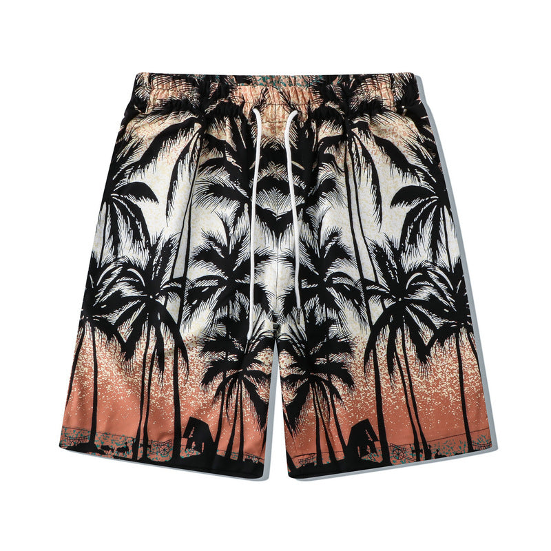 G.Z 邁阿密南岸✥𝔾𝕣𝕠𝕦𝕟𝕕ℤ𝕖𝕣𝕠®✥2023南裝大佬/美式休閒加州椰子寬鬆開領襯衫短褲套裝