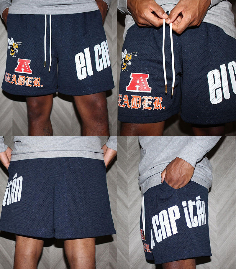 G.Z 邁阿密南岸✥𝔾𝕣𝕠𝕦𝕟𝕕ℤ𝕖𝕣𝕠®✥2023南裝大佬/美式休閒黃蜂文字Logo五分短褲球褲