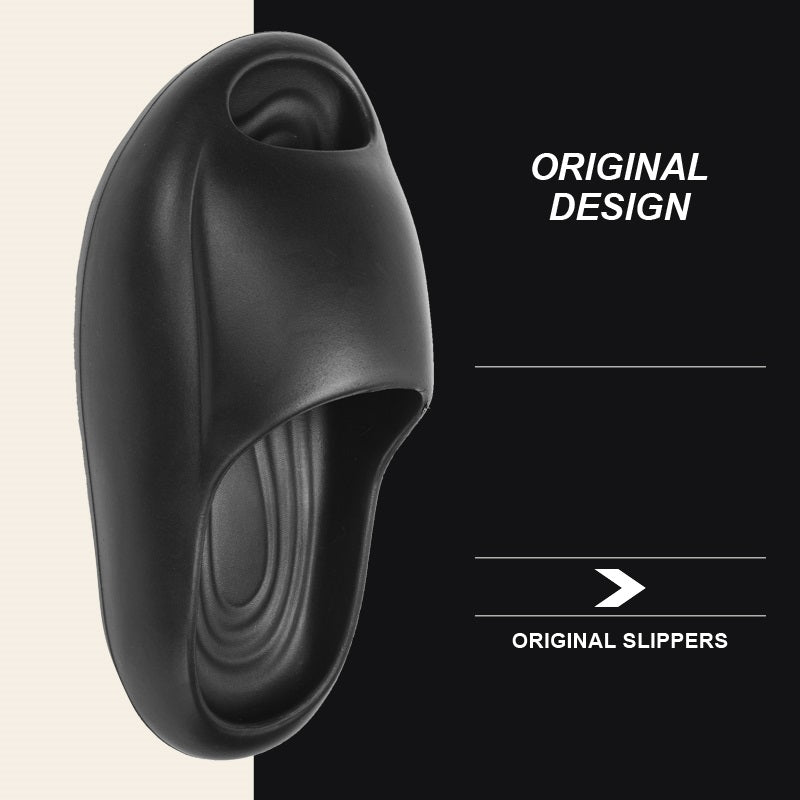 𝔾𝕣𝕠𝕦𝕟𝕕ℤ𝕖𝕣𝕠®－Flexing－shoes✥2025✥美式休閒增高6cm加厚室內外防滑雲朵麻糬拖鞋