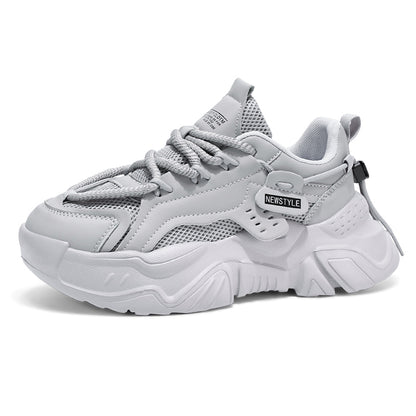 𝔾𝕣𝕠𝕦𝕟𝕕ℤ𝕖𝕣𝕠®－Flexing－shoes✥25-26✥美式秋冬新款復古3.0厚底增高運動老爹鞋N8510