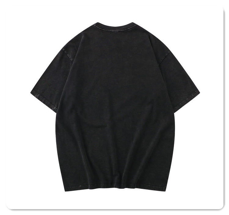 G.Z 邁阿密南岸✥𝔾𝕣𝕠𝕦𝕟𝕕ℤ𝕖𝕣𝕠®✥２０２３南裝大佬/美式休閒經典99'風火輪短袖水洗中性T-Shirt
