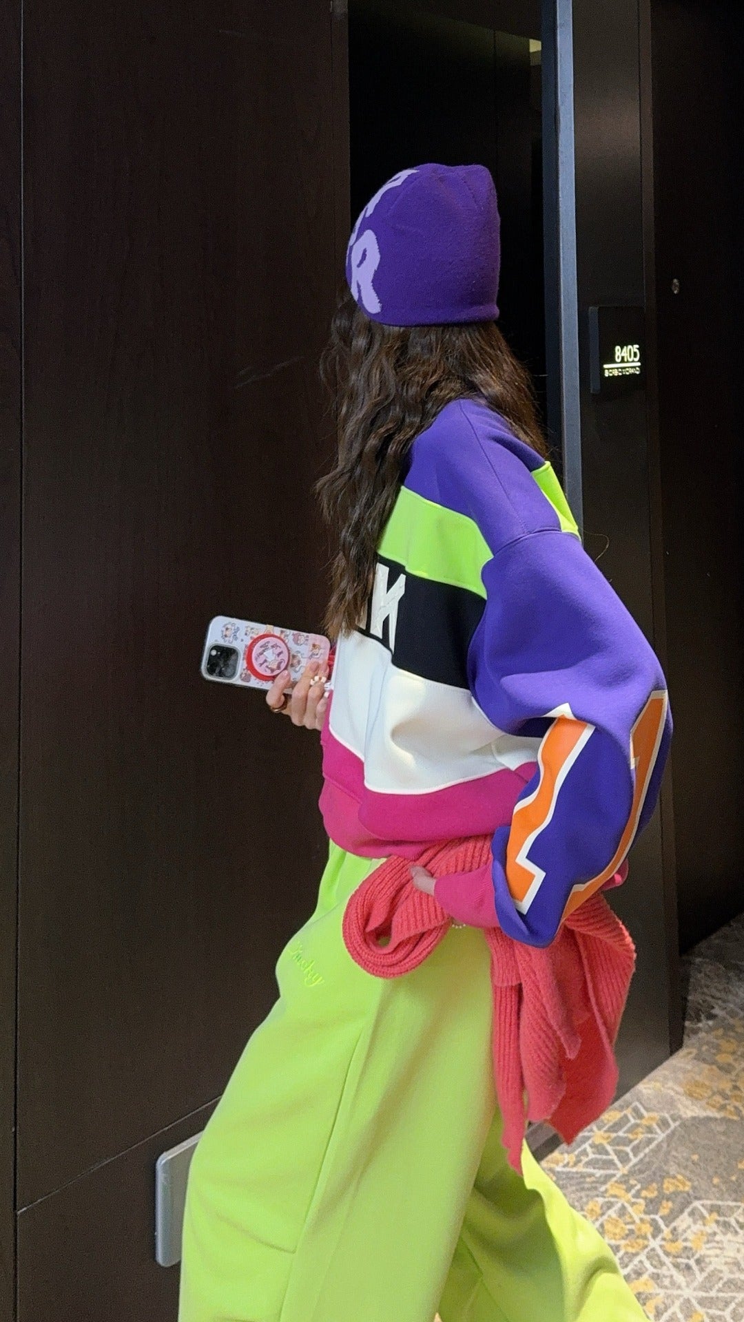 🄶🅁🄾🅄🄽🄳♾🅉🄴🅁🄾25-26SS♾無性別穿搭OverSize美式新款糖果拚色亮彩圓領長袖上衣T-SHIRT