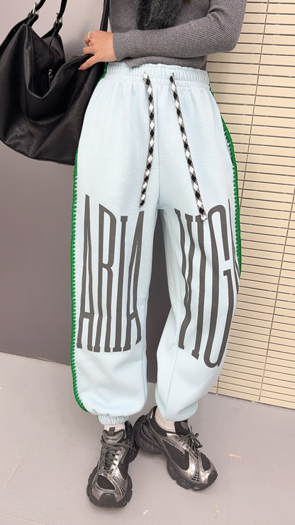 🄶🅁🄾🅄🄽🄳♾🅉🄴🅁🄾25-26SS♾無性別穿搭OverSize美式變色拉鍊字母休閒長褲