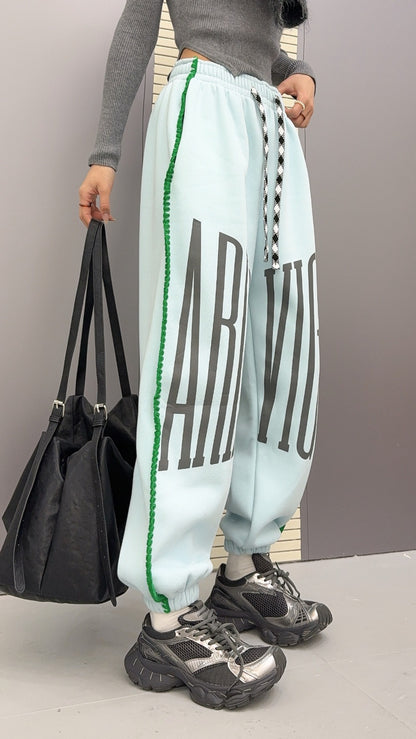 🄶🅁🄾🅄🄽🄳♾🅉🄴🅁🄾25-26SS♾無性別穿搭OverSize美式變色拉鍊字母休閒長褲