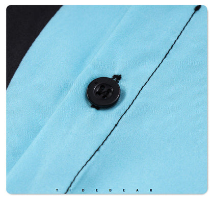G.Z マイアミ サウスショア✥𝔾𝕣𝕠𝕦𝕟𝕕ℤ𝕖𝕣𝕠®✥2023 サザン スーツ ボス/アメカジ フルページ イエロー ベビー ルーズ オープン カラー シャツ