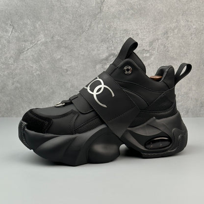 𝔾𝕣𝕠𝕦𝕟𝕕ℤ𝕖𝕣𝕠®－Flexing－shoes✥25-26✥美式新款復古麂皮中高筒鬆緊加厚老爹鞋DCD1(限量款)