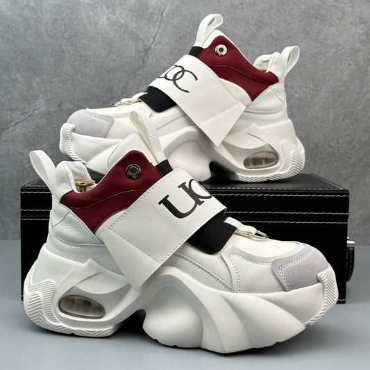 𝔾𝕣𝕠𝕦𝕟𝕕ℤ𝕖𝕣𝕠®－Flexing－shoes✥25-26✥美式新款復古麂皮中高筒鬆緊加厚老爹鞋DCD1(限量款)