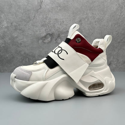 𝔾𝕣𝕠𝕦𝕟𝕕ℤ𝕖𝕣𝕠®－Flexing－shoes✥25-26✥美式新款復古麂皮中高筒鬆緊加厚老爹鞋DCD1(限量款)