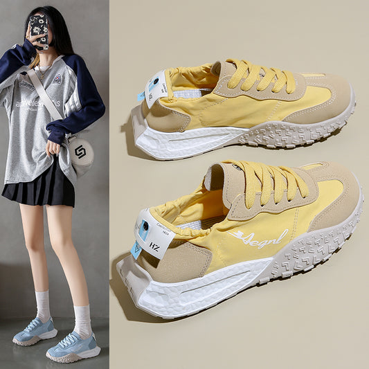 𝔾𝕣𝕠𝕦𝕟𝕕ℤ𝕖𝕣𝕠®－Flexing－shoes✥2024✥美式空氣感超透氣女款運動走路懶人鞋(35-40號)CQ-151