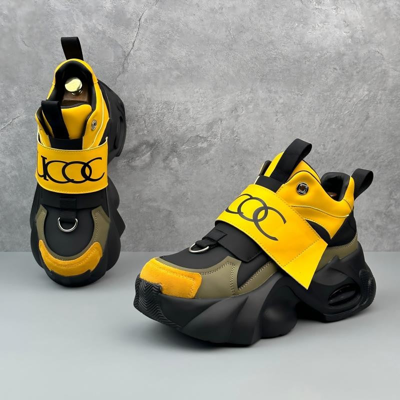 𝔾𝕣𝕠𝕦𝕟𝕕ℤ𝕖𝕣𝕠®－Flexing－shoes✥25-26✥美式新款復古麂皮中高筒鬆緊加厚老爹鞋DCD1(限量款)