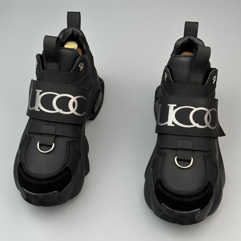 𝔾𝕣𝕠𝕦𝕟𝕕ℤ𝕖𝕣𝕠®－Flexing－shoes✥25-26✥美式新款復古麂皮中高筒鬆緊加厚老爹鞋DCD1(限量款)