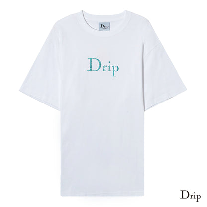 GZ Ｘ ドリップ DRIP//ダイヤモンドホワイトTシャツ