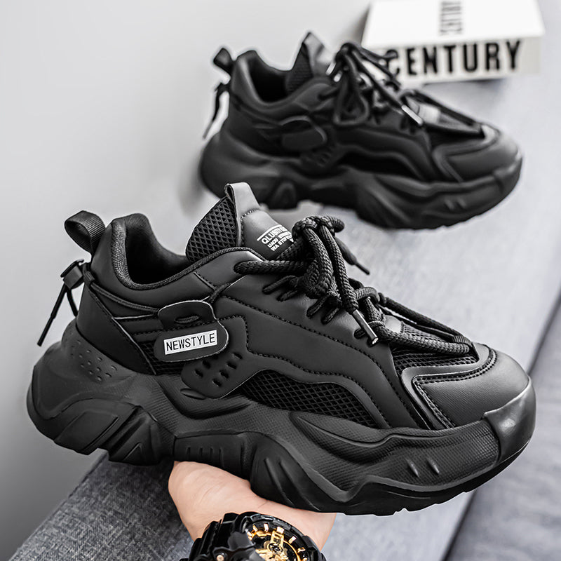 𝔾𝕣𝕠𝕦𝕟𝕕ℤ𝕖𝕣𝕠®－Flexing－shoes✥25-26✥美式秋冬新款復古3.0厚底增高運動老爹鞋N8510