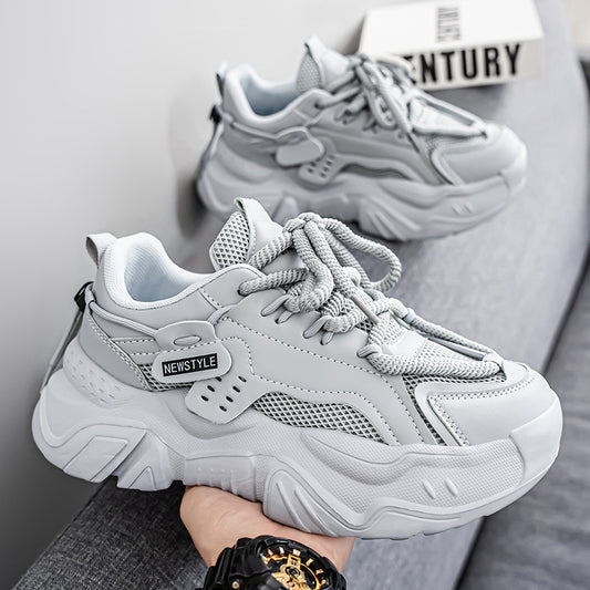 𝔾𝕣𝕠𝕦𝕟𝕕ℤ𝕖𝕣𝕠®－Flexing－shoes✥25-26✥美式秋冬新款復古3.0厚底增高運動老爹鞋N8510