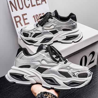 𝔾𝕣𝕠𝕦𝕟𝕕ℤ𝕖𝕣𝕠®－Flexing－shoes✥25-26✥美式秋冬新款復古厚底增高運動老爹鞋YK29