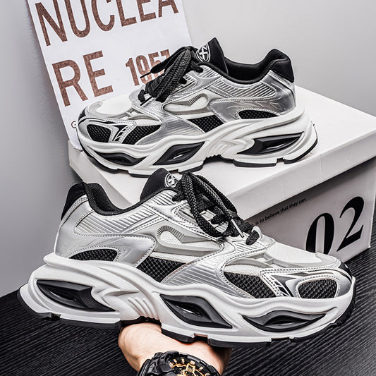 𝔾𝕣𝕠𝕦𝕟𝕕ℤ𝕖𝕣𝕠®－Flexing－shoes✥25-26✥美式秋冬新款復古厚底增高運動老爹鞋YK29