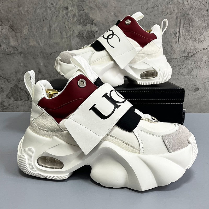 𝔾𝕣𝕠𝕦𝕟𝕕ℤ𝕖𝕣𝕠®－Flexing－shoes✥25-26✥美式新款復古麂皮中高筒鬆緊加厚老爹鞋DCD1(限量款)