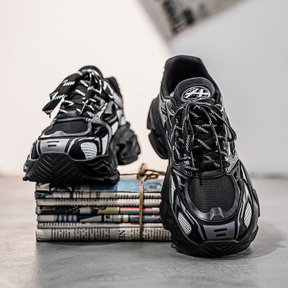 𝔾𝕣𝕠𝕦𝕟𝕕ℤ𝕖𝕣𝕠®－Flexing－shoes✥25-26✥美式秋冬新款復古厚底增高運動老爹鞋YK29