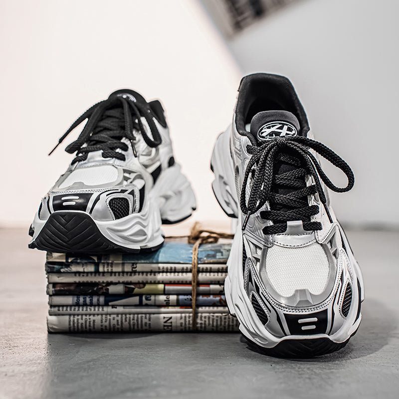 𝔾𝕣𝕠𝕦𝕟𝕕ℤ𝕖𝕣𝕠®－Flexing－shoes✥25-26✥美式秋冬新款復古厚底增高運動老爹鞋YK29