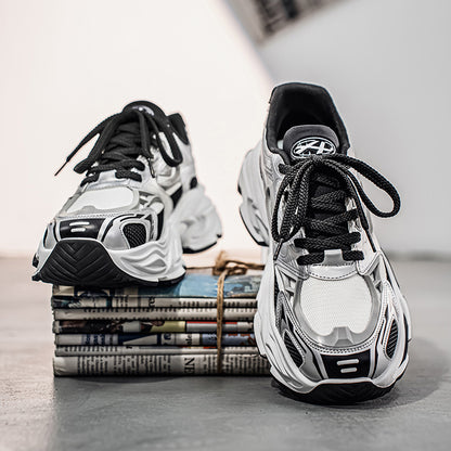 𝔾𝕣𝕠𝕦𝕟𝕕ℤ𝕖𝕣𝕠®－Flexing－shoes✥25-26✥美式秋冬新款復古厚底增高運動老爹鞋YK29