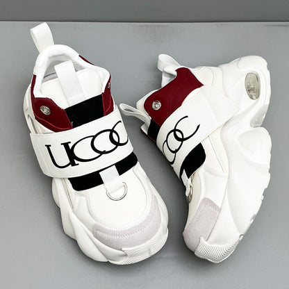 𝔾𝕣𝕠𝕦𝕟𝕕ℤ𝕖𝕣𝕠®－Flexing－shoes✥25-26✥美式新款復古麂皮中高筒鬆緊加厚老爹鞋DCD1(限量款)