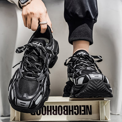 𝔾𝕣𝕠𝕦𝕟𝕕ℤ𝕖𝕣𝕠®－Flexing－shoes✥25-26✥美式秋冬新款復古厚底增高運動老爹鞋YK29