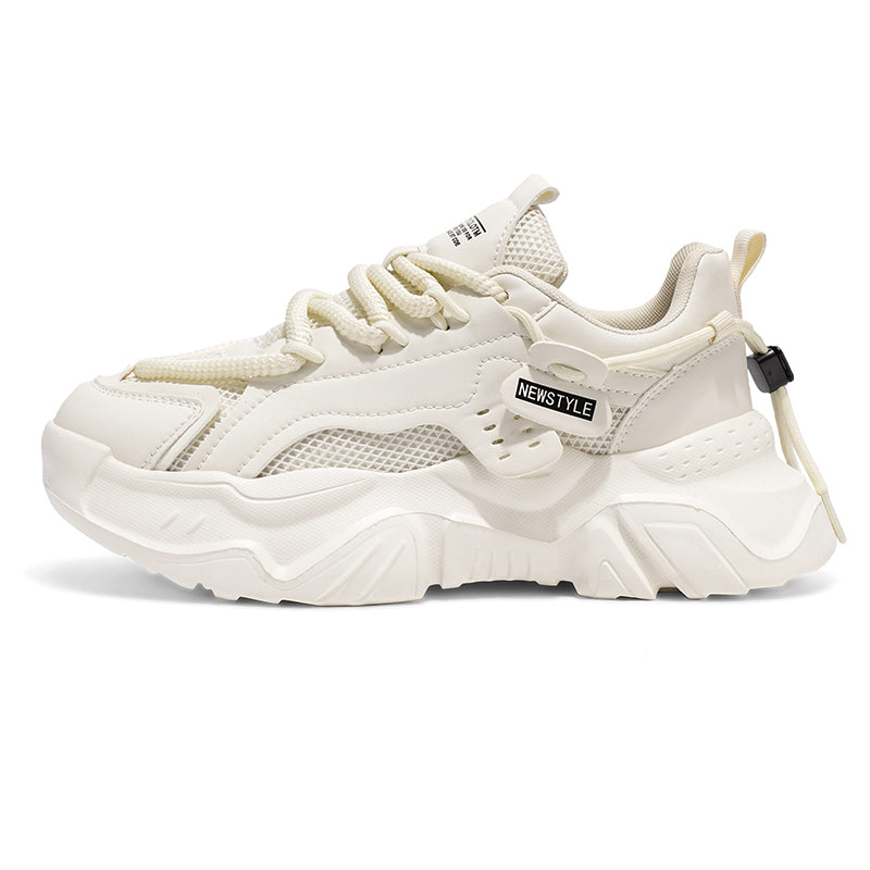 𝔾𝕣𝕠𝕦𝕟𝕕ℤ𝕖𝕣𝕠®－Flexing－shoes✥25-26✥美式秋冬新款復古3.0厚底增高運動老爹鞋N8510