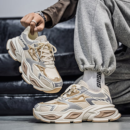 𝔾𝕣𝕠𝕦𝕟𝕕ℤ𝕖𝕣𝕠®－Flexing－shoes✥25-26✥美式秋冬新款復古厚底增高運動老爹鞋YK29