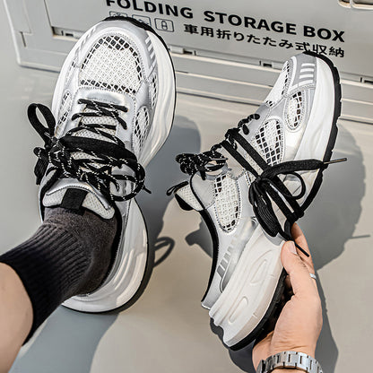 𝔾𝕣𝕠𝕦𝕟𝕕ℤ𝕖𝕣𝕠®－Flexing－shoes✥2025✥美式夏季新款透氣舒適包頭懶人拖鞋老爹鞋X5556