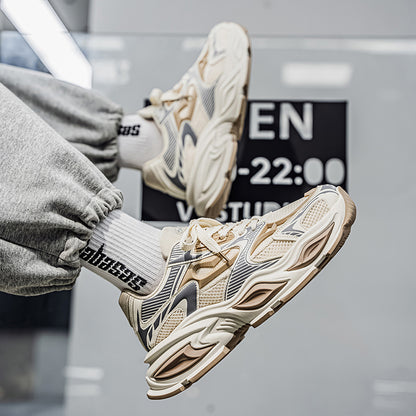 𝔾𝕣𝕠𝕦𝕟𝕕ℤ𝕖𝕣𝕠®－Flexing－shoes✥25-26✥美式秋冬新款復古厚底增高運動老爹鞋YK29