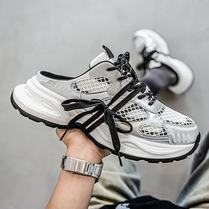 𝔾𝕣𝕠𝕦𝕟𝕕ℤ𝕖𝕣𝕠®－Flexing－shoes✥2025✥美式夏季新款透氣舒適包頭懶人拖鞋老爹鞋X5556