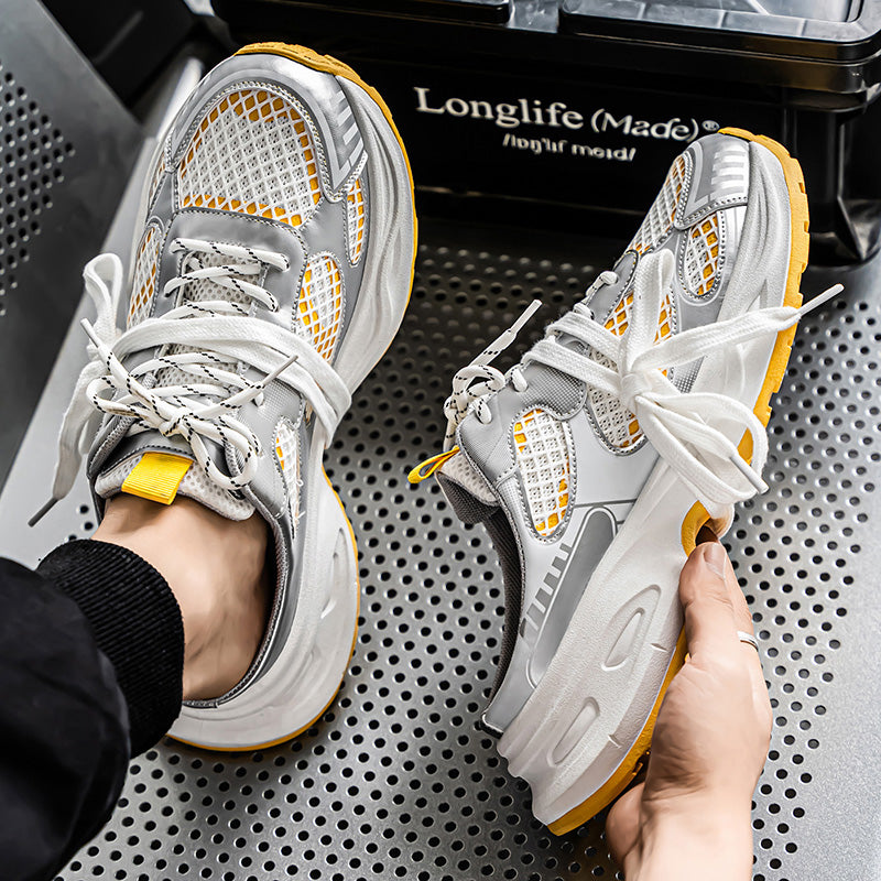 𝔾𝕣𝕠𝕦𝕟𝕕ℤ𝕖𝕣𝕠®－Flexing－shoes✥2025✥美式夏季新款透氣舒適包頭懶人拖鞋老爹鞋X5556