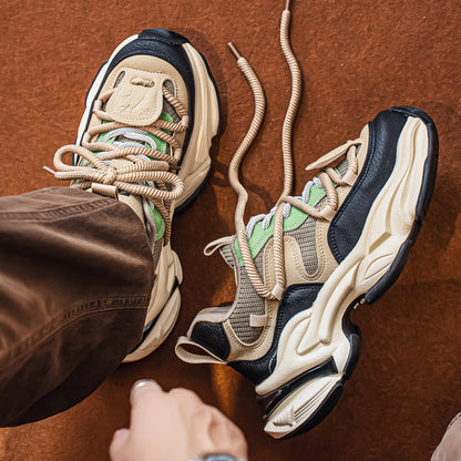 𝔾𝕣𝕠𝕦𝕟𝕕ℤ𝕖𝕣𝕠®－Flexing－shoes✥25-26✥美式新款潮流增高加厚休閒老爹鞋C5587