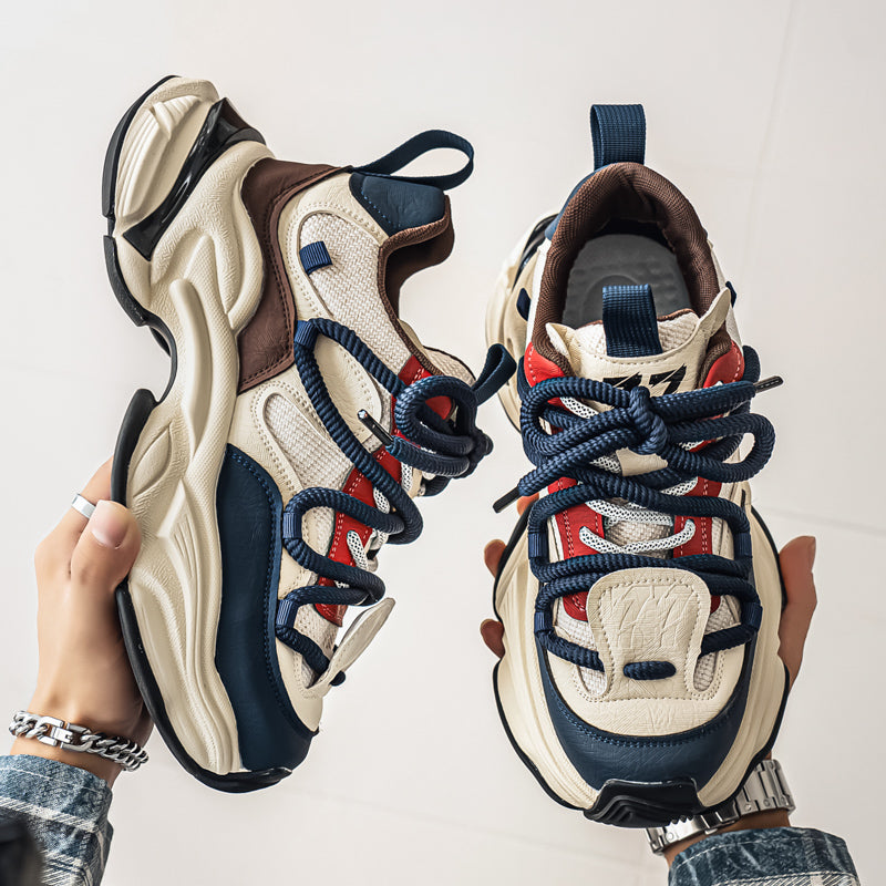 𝔾𝕣𝕠𝕦𝕟𝕕ℤ𝕖𝕣𝕠®－Flexing－shoes✥25-26✥美式新款潮流增高加厚休閒老爹鞋C5587