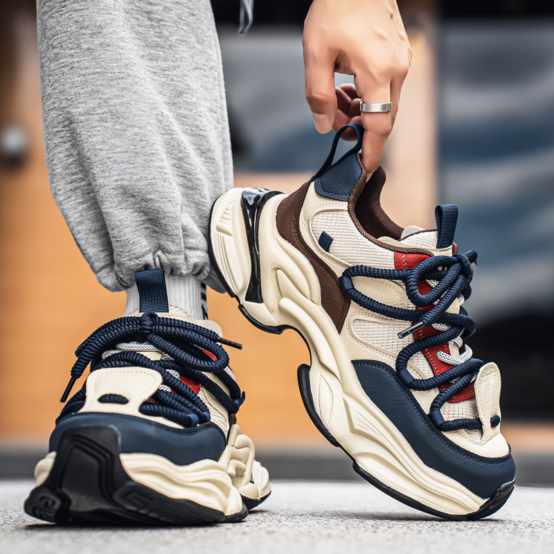 𝔾𝕣𝕠𝕦𝕟𝕕ℤ𝕖𝕣𝕠®－Flexing－shoes✥25-26✥美式新款潮流增高加厚休閒老爹鞋C5587