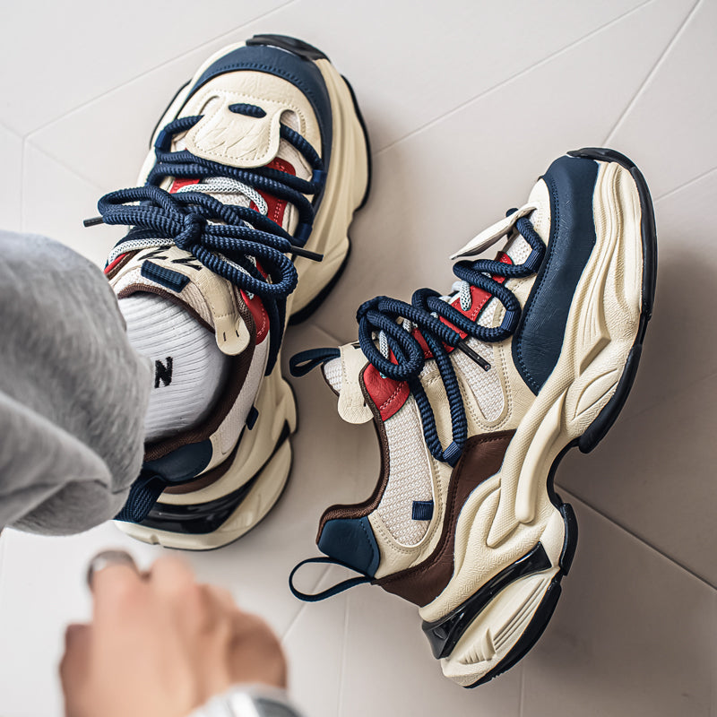 𝔾𝕣𝕠𝕦𝕟𝕕ℤ𝕖𝕣𝕠®－Flexing－shoes✥25-26✥美式新款潮流增高加厚休閒老爹鞋C5587