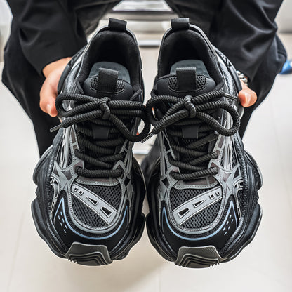 𝔾𝕣𝕠𝕦𝕟𝕕ℤ𝕖𝕣𝕠®－Flexing－shoes✥25-26✥美式新款復古增高潮加厚休閒老爹鞋C5585