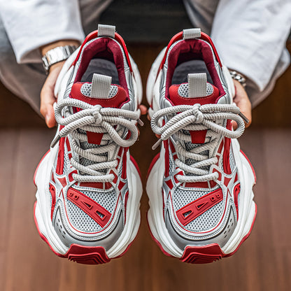 𝔾𝕣𝕠𝕦𝕟𝕕ℤ𝕖𝕣𝕠®－Flexing－shoes✥25-26✥美式新款復古增高潮加厚休閒老爹鞋C5585