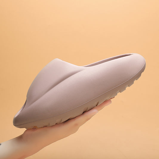 𝔾𝕣𝕠𝕦𝕟𝕕ℤ𝕖𝕣𝕠®－Flexing－shoes✥2025✥美式休閒增高6cm加厚室內外防滑雲朵麻糬拖鞋