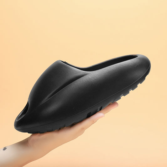 𝔾𝕣𝕠𝕦𝕟𝕕ℤ𝕖𝕣𝕠®－Flexing－shoes✥2025✥美式休閒增高6cm加厚室內外防滑雲朵麻糬拖鞋