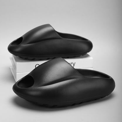 𝔾𝕣𝕠𝕦𝕟𝕕ℤ𝕖𝕣𝕠®－Flexing－shoes✥2025✥美式休閒增高6cm加厚室內外防滑雲朵麻糬拖鞋