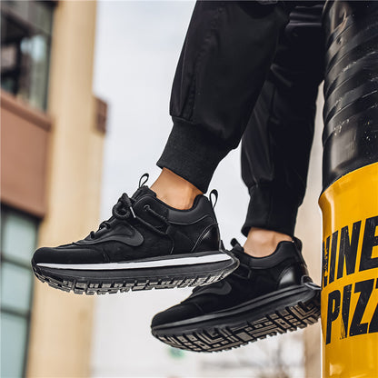 𝔾𝕣𝕠𝕦𝕟𝕕ℤ𝕖𝕣𝕠®－Flexing－shoes✥2025✥美式新款混搭麂皮增高男女中性休閒老爹鞋M613