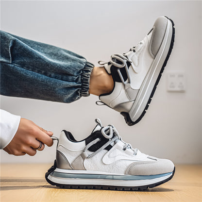 𝔾𝕣𝕠𝕦𝕟𝕕ℤ𝕖𝕣𝕠®－Flexing－shoes✥2025✥美式新款混搭麂皮增高男女中性休閒老爹鞋M613