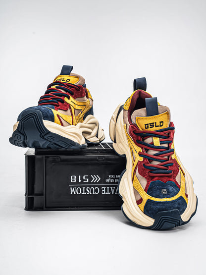 𝔾𝕣𝕠𝕦𝕟𝕕ℤ𝕖𝕣𝕠®－Flexing－shoes✥25-26✥美式新款麂皮冬季增高加厚休閒老爹鞋C5589