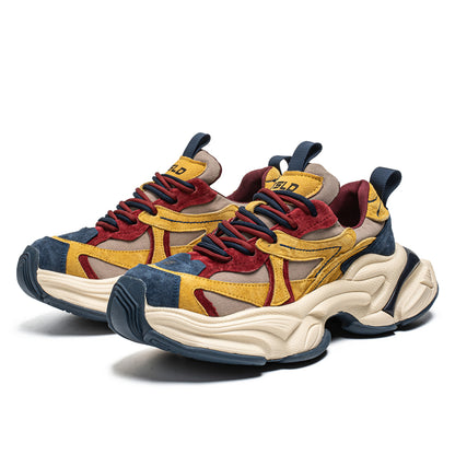 𝔾𝕣𝕠𝕦𝕟𝕕ℤ𝕖𝕣𝕠®－Flexing－shoes✥25-26✥美式新款麂皮冬季增高加厚休閒老爹鞋C5589