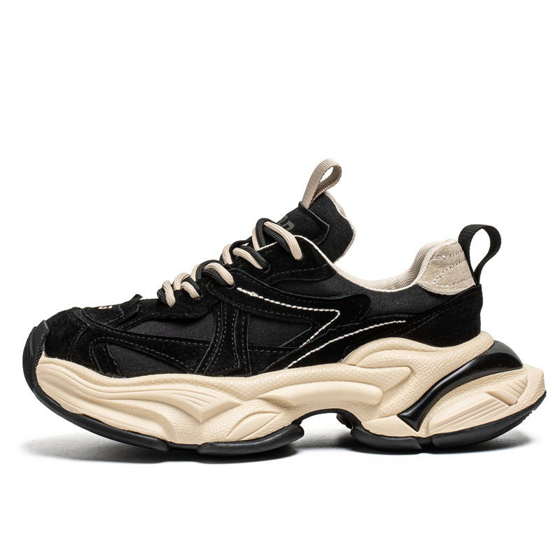 𝔾𝕣𝕠𝕦𝕟𝕕ℤ𝕖𝕣𝕠®－Flexing－shoes✥25-26✥美式新款麂皮冬季增高加厚休閒老爹鞋C5589