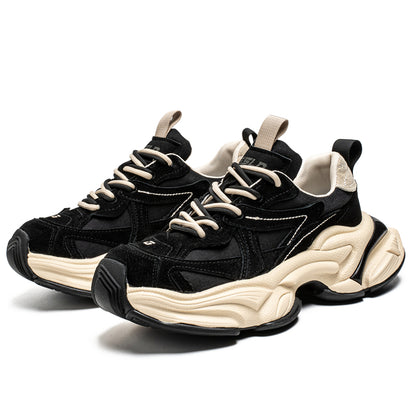 𝔾𝕣𝕠𝕦𝕟𝕕ℤ𝕖𝕣𝕠®－Flexing－shoes✥25-26✥美式新款麂皮冬季增高加厚休閒老爹鞋C5589